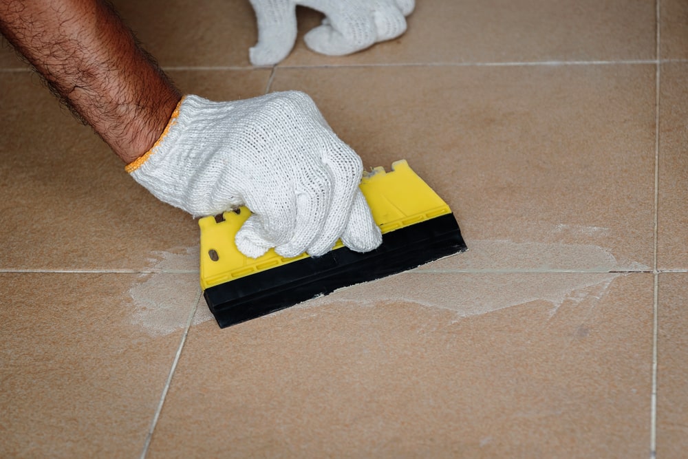 Change Tile Grout Colour